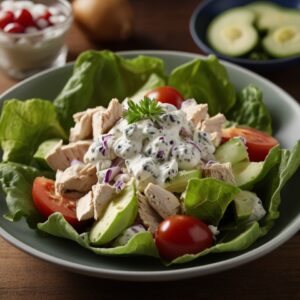9. Chicken Salad Reimagined with Greek Yogurt (~180 Calories per Portion) 